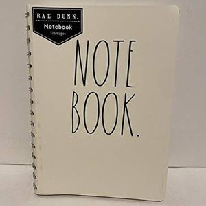Rae Dunn Notebook